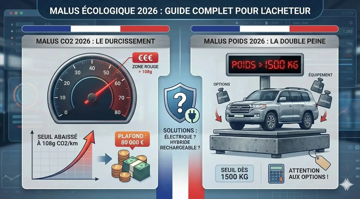 Malus Écologique 2026 : Le Guide Complet pour Éviter le Piège Fiscal Automobile