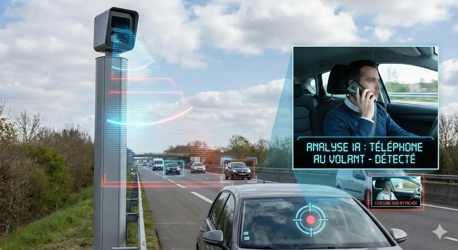 Voici les trois nouvelles infractions que les radars vont bientôt verbaliser