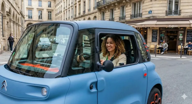 La mobilité est essentielle, que ce soit pour aller au lycée, se rendre à un premier emploi ou simplement garder son indépendance. En France, la "voiturette" ou VSP (Voiture Sans Permis) connaît une véritable révolution. Fini le temps où elle était réservée à une population âgée ; aujourd'hui, elle séduit de plus en plus de jeunes et d'urbains grâce à des modèles modernes comme la Citroën Ami ou les nouvelles Ligier. Cependant, la législation autour de ces quadricycles légers reste souvent floue pour le grand public. A-t-on besoin du code ? Quel âge faut-il avoir ? Quelles sont les limitations ? Dans cet article détaillé, nous répondons à toutes vos questions pour vous lancer en toute sérénité. À partir de quel âge est-il possible de conduire une voiture sans permis ? C'est la question que se posent tous les parents et les adolescents : quel est l'exact age pour voiture sans permis en France ? La réponse est claire : depuis 2014, l'âge légal pour conduire un quadricycle léger à moteur est de 14 ans. Cela représente un avantage considérable par rapport au permis de conduire classique (Permis B), qui nécessite d'avoir 18 ans (ou 17 ans avec les nouvelles réformes, mais avec des contraintes d'accompagnement). À 14 ans, un adolescent peut donc gagner en autonomie pour ses trajets quotidiens, offrant une alternative plus sûre et plus confortable au scooter ou à la mobylette, surtout en hiver ou par temps de pluie. Quelles sont les conditions nécessaires pour conduire une voiture sans permis ? (Permis AM et BSR) Contrairement à ce que son nom indique, la "voiture sans permis" nécessite tout de même une certaine formation pour les conducteurs nés après le 1er janvier 1988. Alors, que faut il pour conduire une voiture sans permis exactement ? Pour les personnes nées avant 1988 : Bonne nouvelle, vous n'avez besoin d'aucun permis, ni d'aucun examen. Vous pouvez conduire une VSP librement. Pour les personnes nées après 1988 : Vous devez être titulaire de la catégorie AM du permis de conduire (anciennement appelé BSR - Brevet de Sécurité Routière). Le code de la route est-il obligatoire pour conduire une voiture sans permis ? C'est une confusion fréquente. Beaucoup pensent qu'il faut passer l'examen théorique général (le Code). La réponse est non. Faut il le code pour conduire une voiture sans permis ? Absolument pas. La formation AM est une formation pratique de 8 heures (généralement sur deux jours) dispensée par une auto-école, qui comprend une partie hors circulation, une partie en circulation et une sensibilisation aux risques. Il n'y a pas d'examen final stressant comme pour le permis B, c'est une attestation de suivi. Limitations techniques et sécurité : Vitesse et Contrôle Technique Une voiture sans permis n'est pas une voiture classique. Ce véhicule est classé dans la catégorie des quadricycles légers motorisés". Cela implique des limitations strictes qu'il faut connaître avant d'acheter. La vitesse maximale La voiture sans permis vitesse max est légalement bridée à 45 km/h. Cela signifie que ces véhicules sont strictement interdits sur les autoroutes et les voies rapides (périphériques, voies express). Ils sont conçus pour un usage urbain ou périurbain. Si vous débridez votre véhicule pour aller plus vite, vous risquez une lourde amende, la confiscation du véhicule et surtout, la nullité de votre assurance en cas d'accident. Le nouveau Contrôle Technique C'est un grand changement récent qui a fait beaucoup de bruit. Depuis 2024, le controle technique pour voiture sans permis est devenu obligatoire. Auparavant exemptées, les VSP doivent désormais passer au contrôle pour vérifier les freins, les pneus, l'éclairage et les éléments de sécurité. Quand le passer ? Le premier contrôle s'effectue 5 ans après la première immatriculation, puis tous les 3 ans. Pourquoi ? Pour éviter que des épaves roulantes ou des véhicules débridés dangereux ne circulent sur nos routes. Comment conduire une voiture sans permis : Nos conseils pour débuter Conduire une VSP est techniquement plus simple qu'une voiture classique car elles sont toutes équipées d'une boîte de vitesses automatique (variateur). La conduite est simplifiée, car aucun embrayage n’est présent et les vitesses ne nécessitent pas de changement. Juste un accélérateur et un frein. Cependant, savoir comment conduire une voiture sans permis en sécurité demande de l'anticipation : Anticipez le freinage : Les VSP sont légères, mais leurs freins sont souvent moins mordants que ceux d'une berline moderne. Gardez vos distances. Utilisez vos rétroviseurs : Comme vous roulez moins vite que le flux de circulation (45 km/h), vous allez souvent être dépassé. Surveillez constamment vos arrières. Soignez votre positionnement : Ne roulez pas dans le caniveau ! Placez-vous bien au centre de votre voie pour être visible et empêcher les dépassements dangereux des autres automobilistes. Assurance et Budget Même si c'est une "petite" voiture, l'assurance est obligatoire (responsabilité civile minimum). Les tarifs sont souvent plus élevés que pour une voiture classique car les assureurs considèrent les jeunes conducteurs de VSP comme un profil à risque. Côté budget achat, une VSP neuve coûte entre 10 000 € et 16 000 €, mais des modèles électriques comme la Citroën Ami ont cassé les prix (autour de 7 000 € - 8 000 €). Le marché de l'occasion est donc très actif.